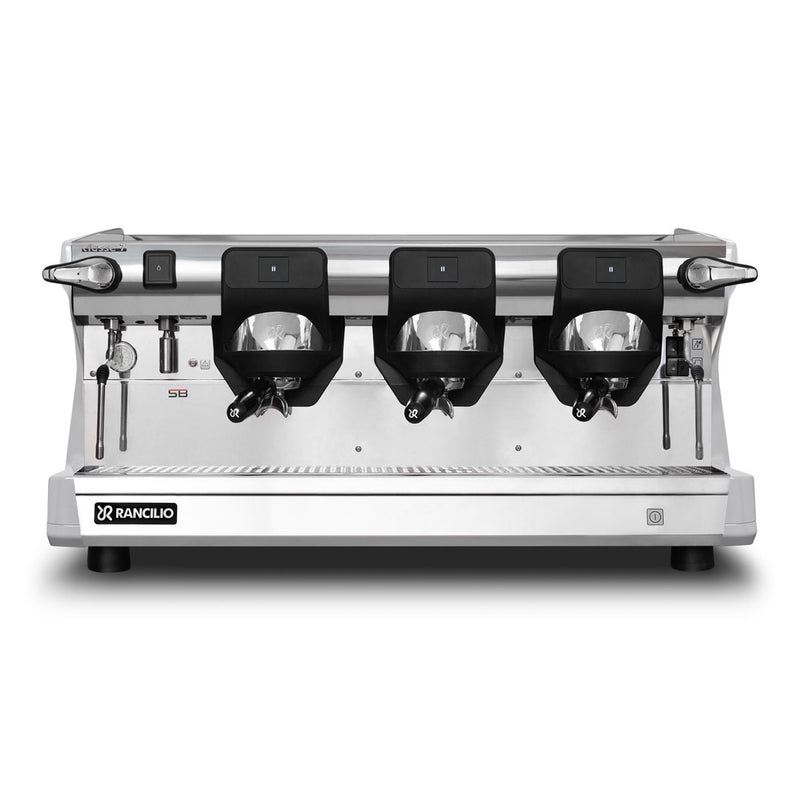 rancilio classe 7 s white 3 group espresso machine