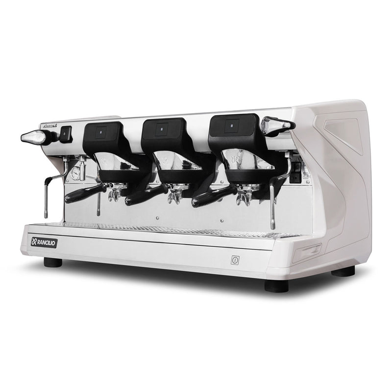 rancilio classe 7 s white 3 group espresso machine