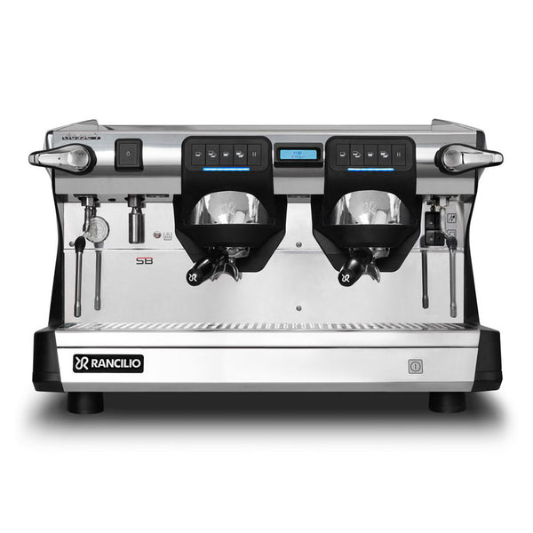 rancilio classe 7 usb 2 group black espresso machine