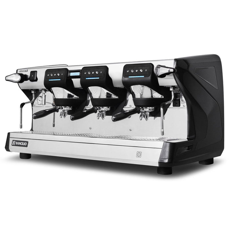 rancilio classe 7 usb black 3 group espresso machine