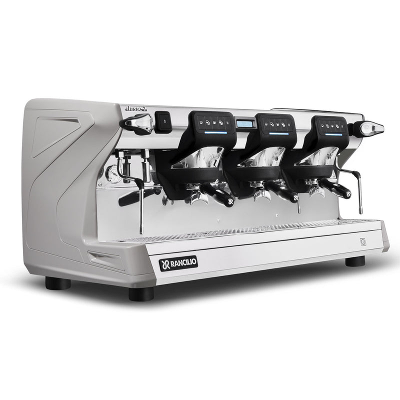 rancilio classe 7 usb 3 group grey espresso machine