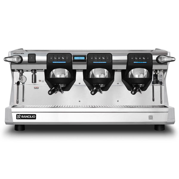 rancilio classe 7 usb white 3 group espresso machine