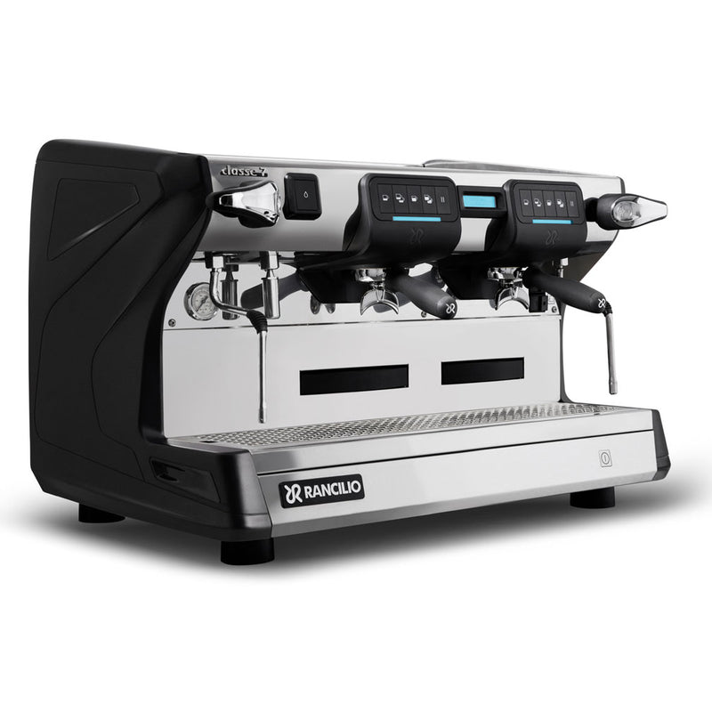 rancilio classe 7 usb tall black 2 group espresso machine