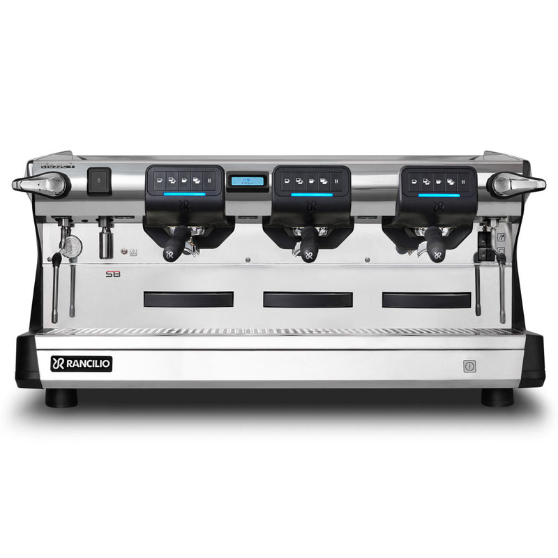 rancilio classe 7 usb tall black 3 group espresso machine