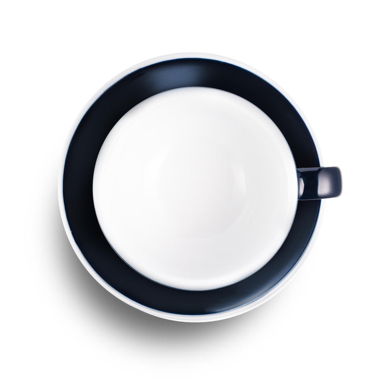 Egg Style Latte Cup & Saucer (10oz/300ml) - Set of 2