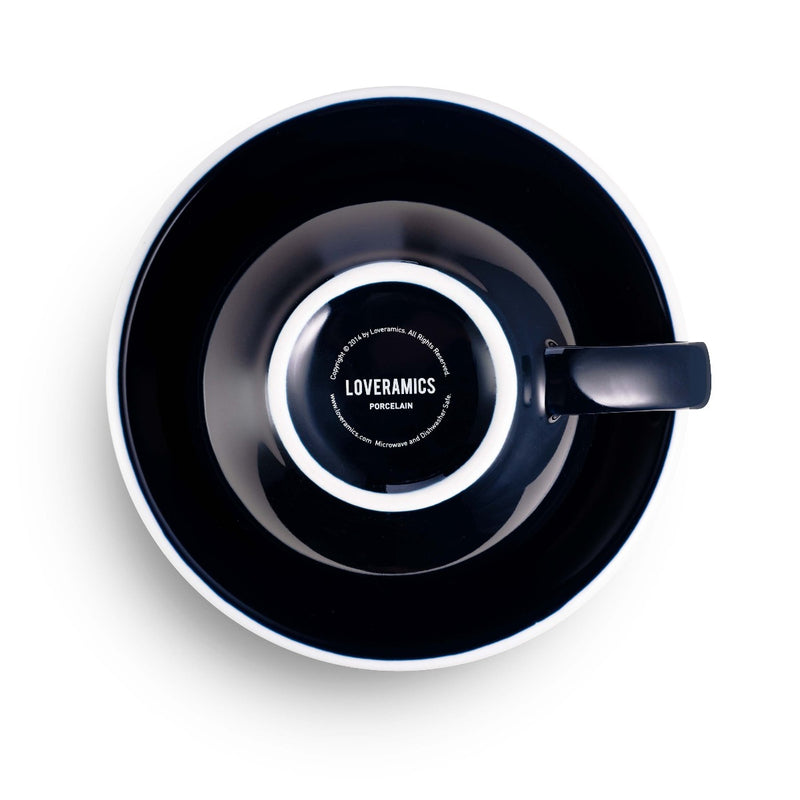 Egg Style Latte Cup & Saucer (10oz/300ml) - Set of 2