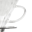 Yama Glass Cone Coffee Dripper - Stainless Steel