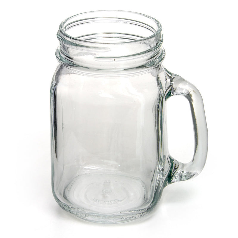 Glass Mug w/ Handle - 16oz