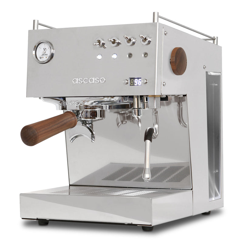 ascaso duo espresso machine inox