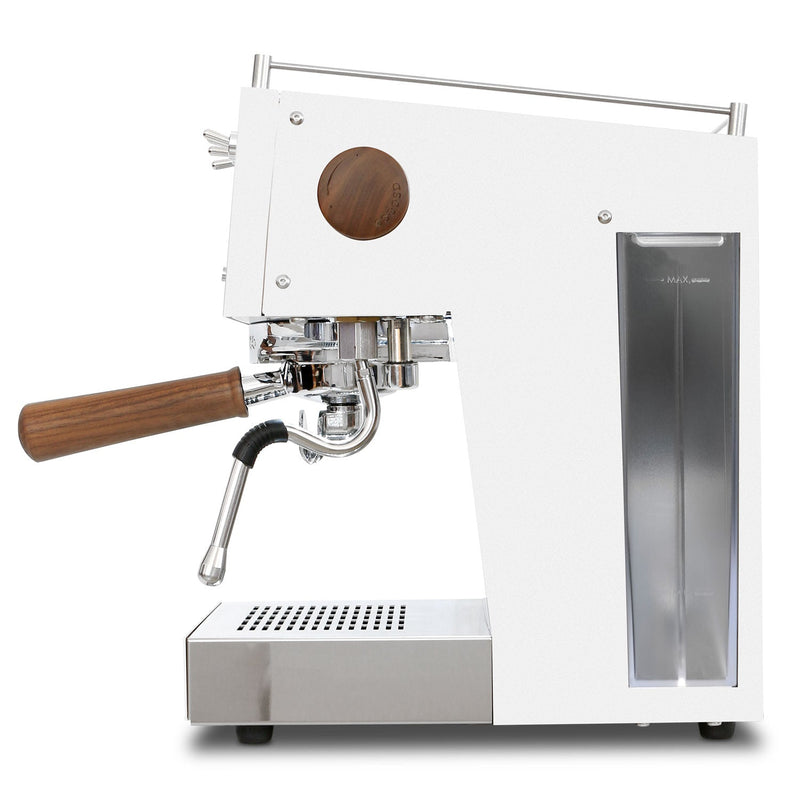 REFURBISHED Ascaso Steel DUO Programmable Espresso Machine w/PID Controller, Dual Thermoblock, 120V (White)