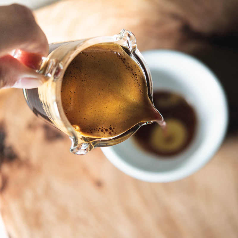 Barista Shot Glass Double Spout