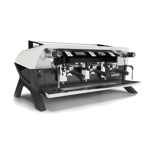 sanremo f18 3 group espresso machine white