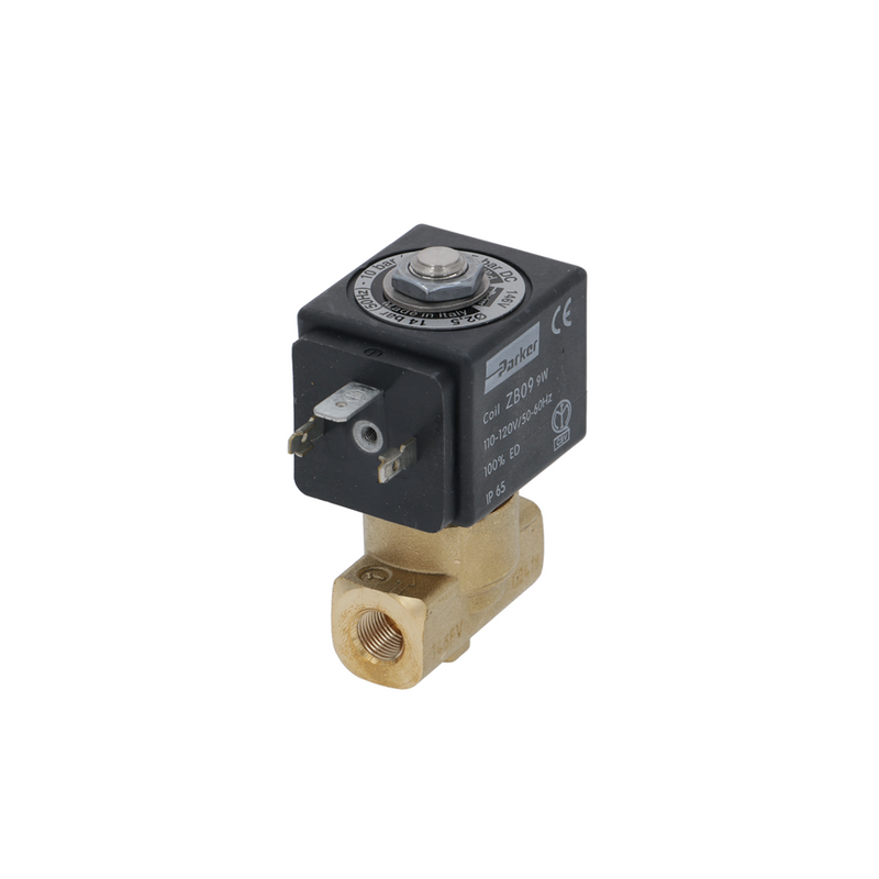 110V 50/60Hz 9W 1/8" x 1/8" Two-way Parker Solenoid