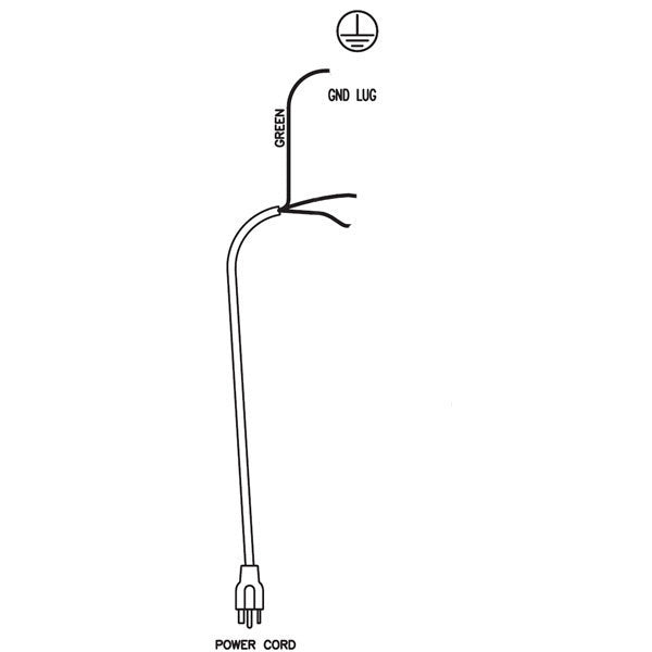 Fetco Grinder Power Cord (Special Order Item)