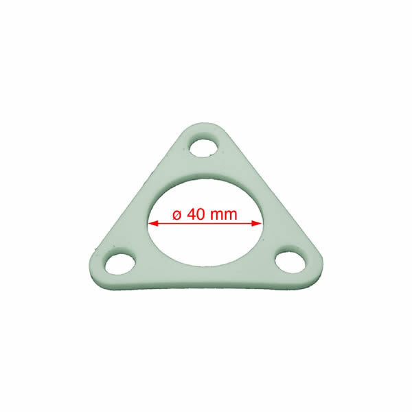 Heating Element Gasket - Large Three Hole - PTFE