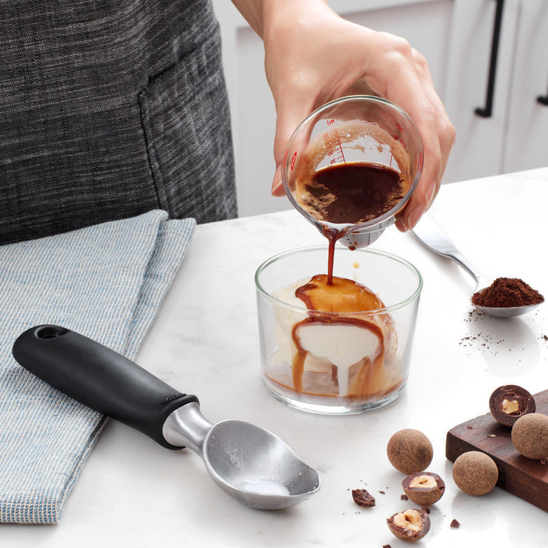 The best measuring cup is OXO Good Grips Angled Measuring Cup