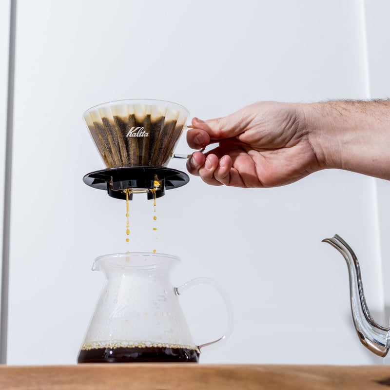 Kalita Wave 185 Glass Dripper (Black)