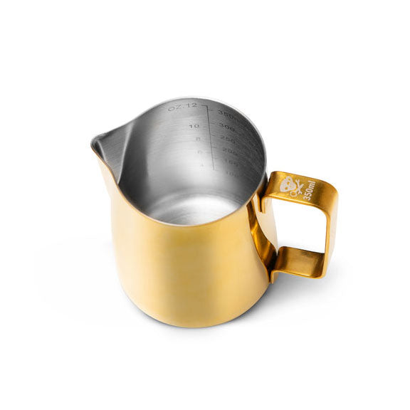 12oz stainless steel pitcher gold