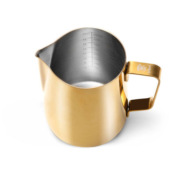 20oz gold stainless steel frothing pitcher