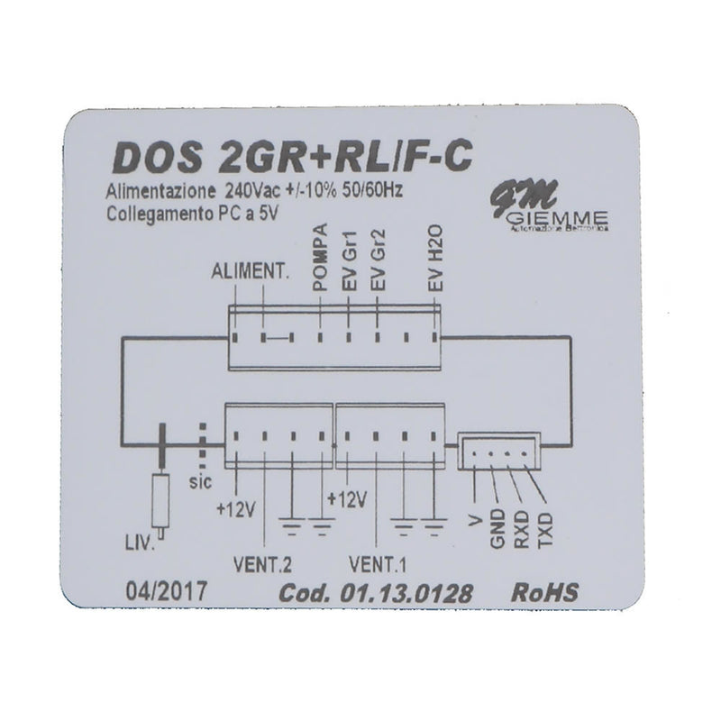 Giemme DOS 2GR+RL/F-C 230V Control Unit