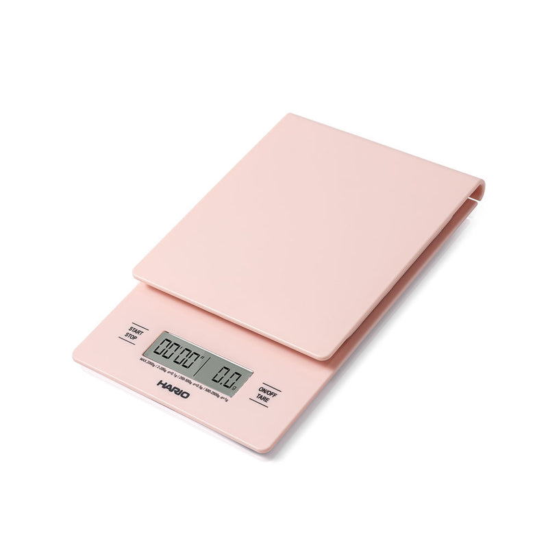hario v60 drip scale in pink
