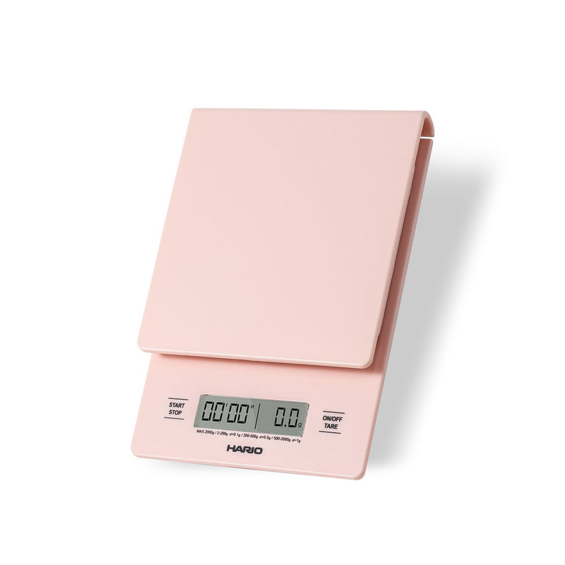 hario v60 drip scale in pink