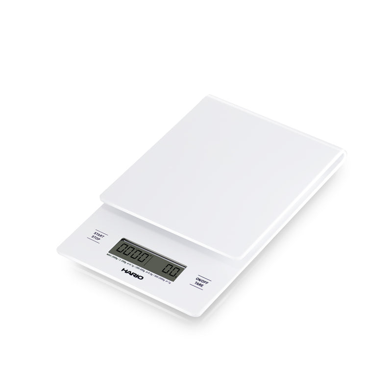 Hario V60 Drip Scale and Timer - White