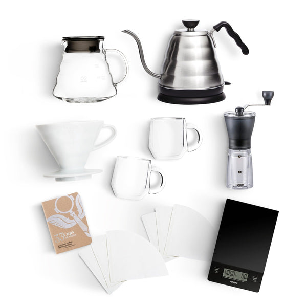 Hario V60-02 Complete Home Pour Over Coffee Kit
