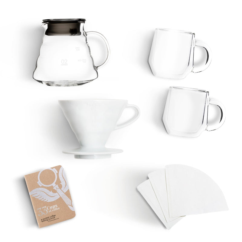 Hario V60-02 Pour Over Coffee Kit