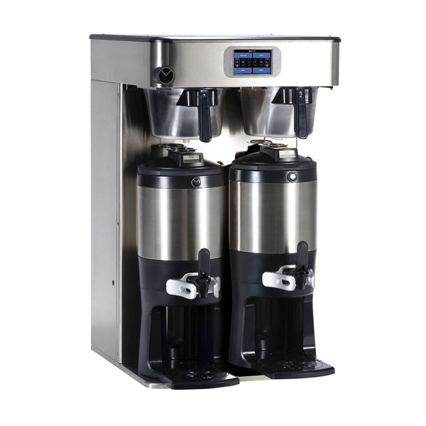 G3 Twin 1.5 Gallon Coffee Brewer, 3 PH w/ Transformer & Basket Locks