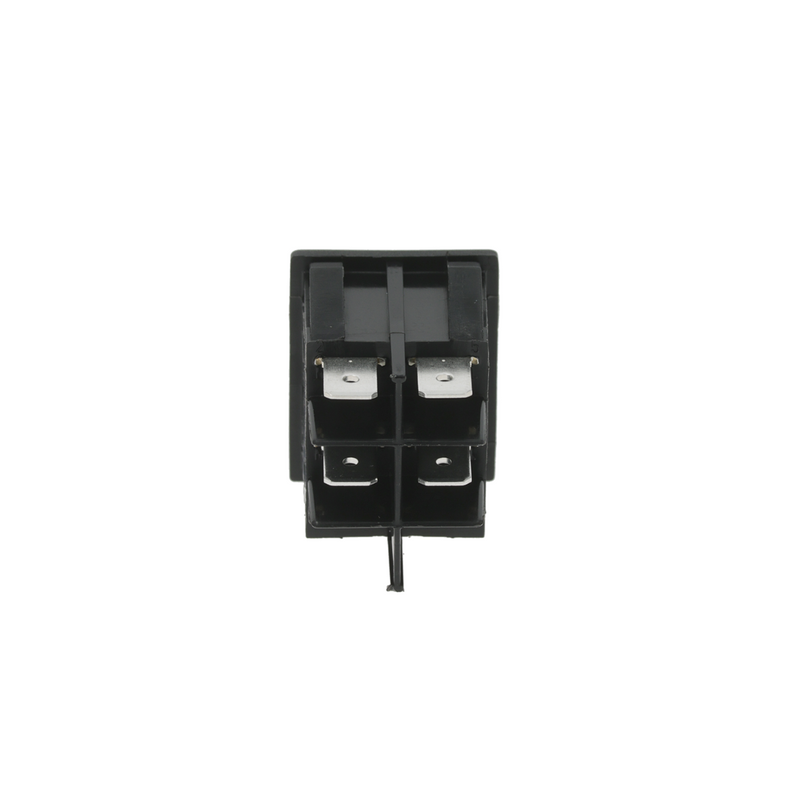 Black Two-pole On/off Switch with Light