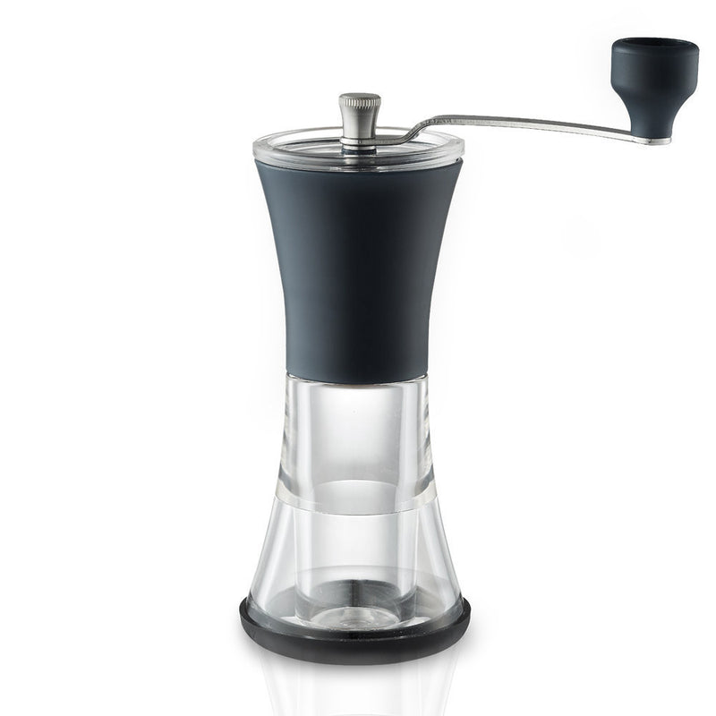 kalita ceramic coffee mill grinder blue 