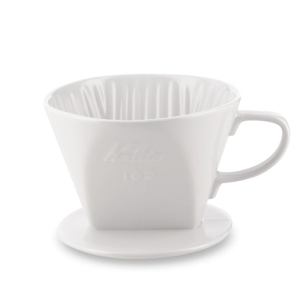 kalita style ceramic dripper 102 white