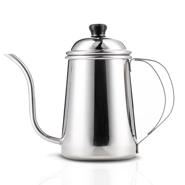 Pour-Over Coffee Gooseneck Kettle, Size: 12 oz, Silver