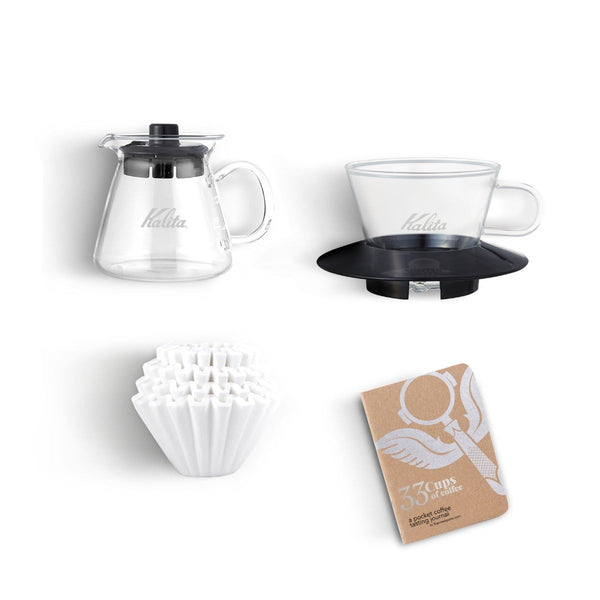 Kalita Wave 155 Pro Pour Over Coffee Kit - Glass