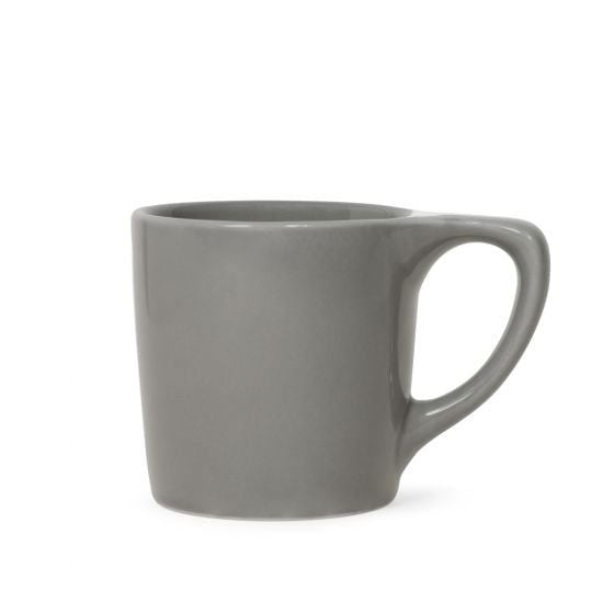 10oz Lino Diner Coffee Mug - Stone Gray