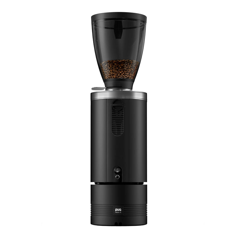 puqpress m3 automatic tamper black with grinder