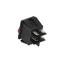 Red Bipolar Luminous On/off Switch
