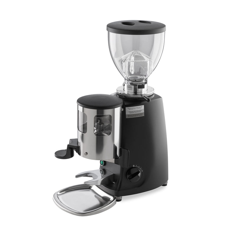 mazzer mini timer espresso doser grinder black