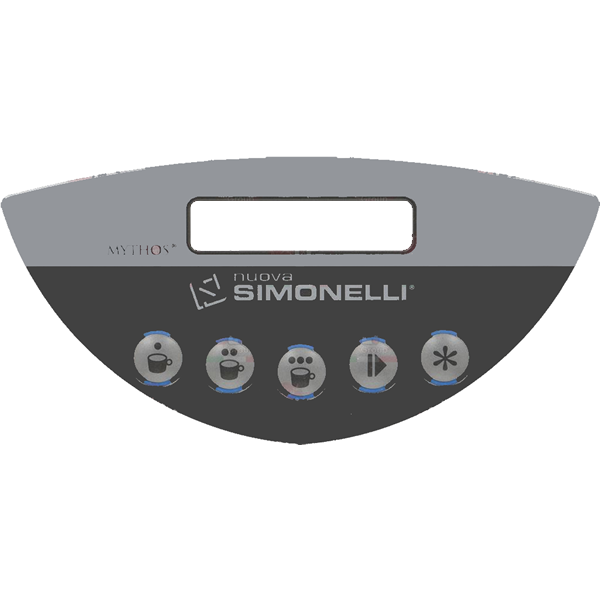 Nuova Simonelli Mythos Front Display Decal (Special Order Item)