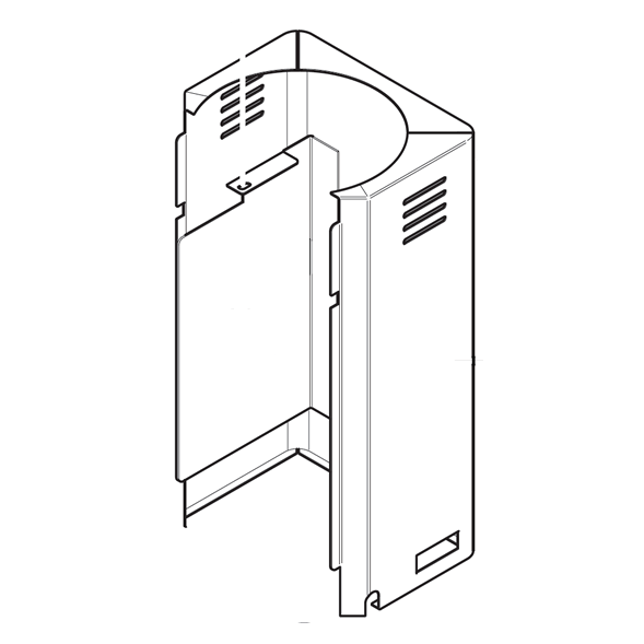 Rancilio Rocky Back Body Panel