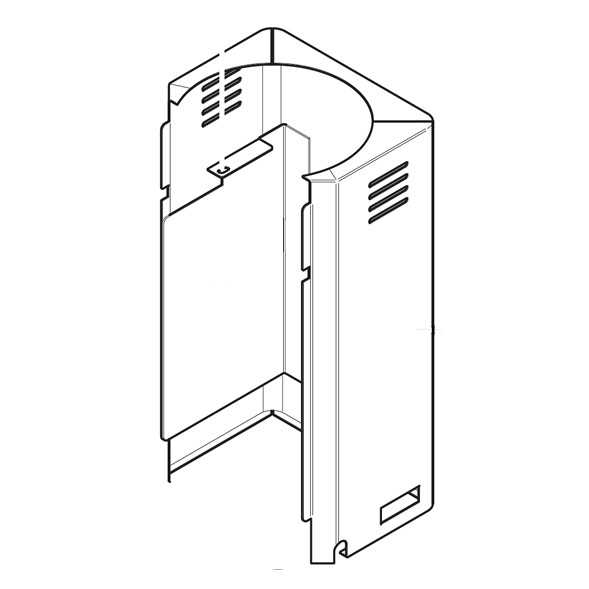 Rancilio Rocky Back Body Panel (Special order Item)