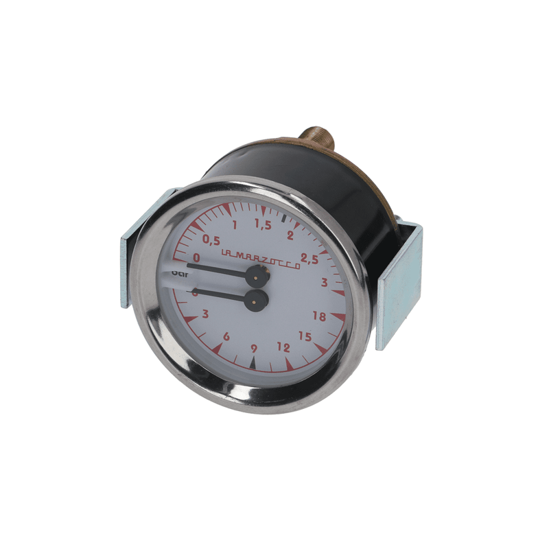La Marzocco Pressure Gauge 0-18 White Flush Mounting 17mm (MICRA) (E.3 La Marzocco Pressure Gauge 0-18 White Flush Mounting 17mm (MICRA) (E.3