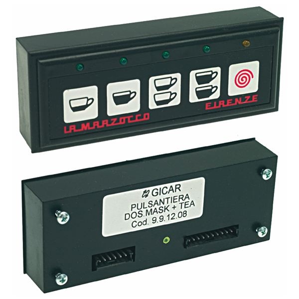 La Marzocco Mask 10 Pin Button Box with Hot Water Connection (Special Order Item)