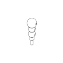 La Marzocco FB80 Left Corner Rail Support (Special Order Item)