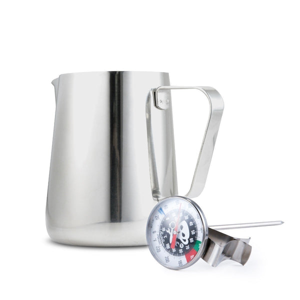 Milk frothing Thermometer with Clip  Espresso Machine accessories from  Stefano's Espresso Care