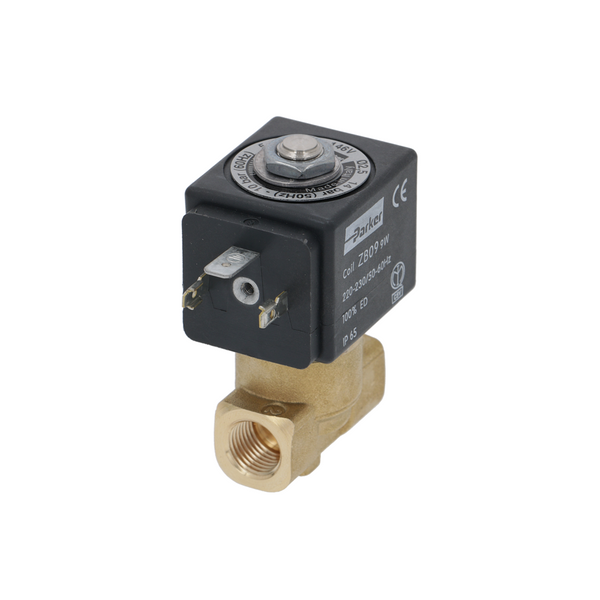 220V 50/60Hz 9W 1/4" x 1/4" Two-way Parker Solenoid