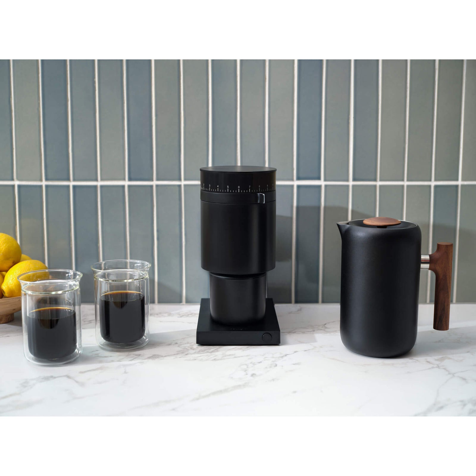 Fellow Opus Conical Burr Coffee Grinder Black