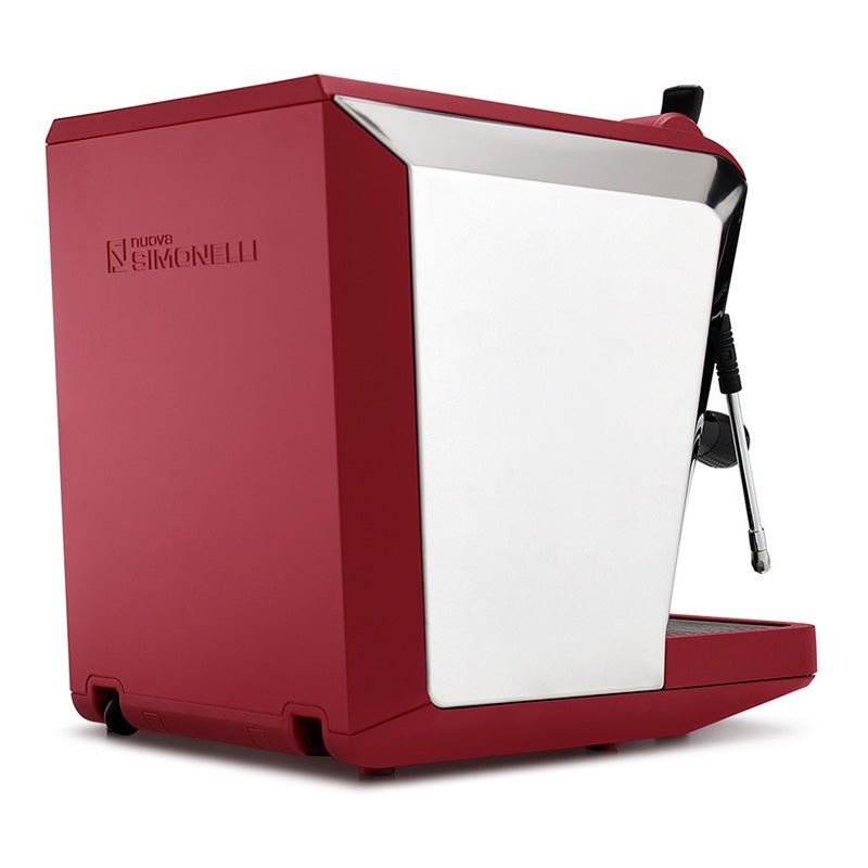 simonelli oscar ii home espresso machine red