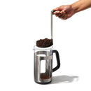 oxo 8 cup french press with grounds lifter